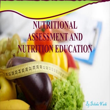 NUTRITIONAL ASSESSMENT AND EDUCATION - 5TH SEM.pdf