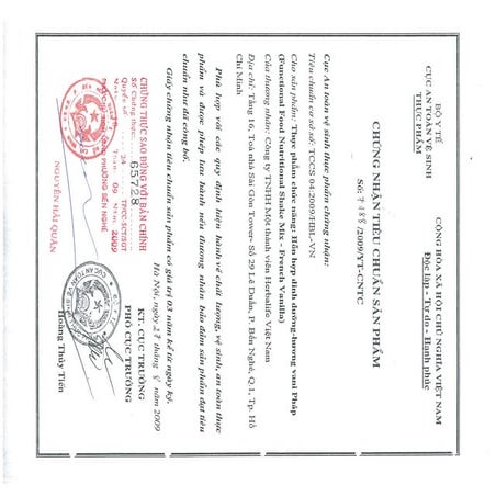 Nutritional shakemixfrenchvanilla