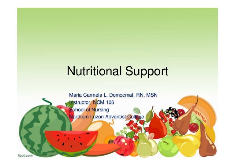 Nutritional support