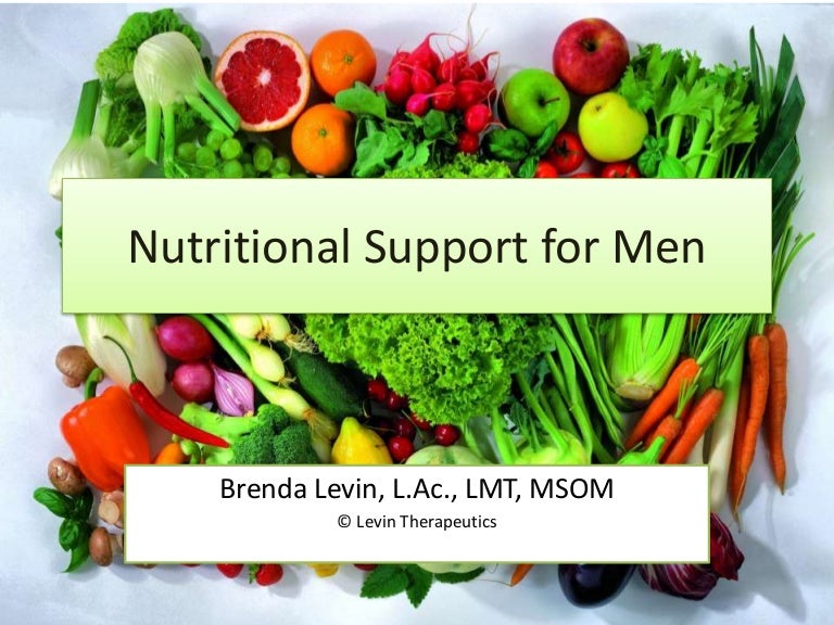 Nutritional Support For Men