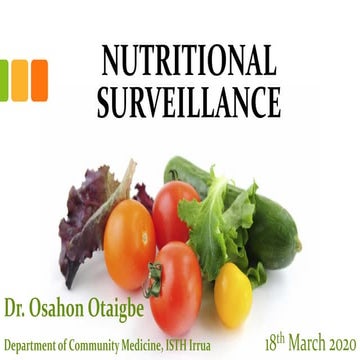 Nutritional Surveillance