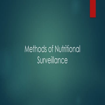 Methods of Nutritional Surveillance.pptx