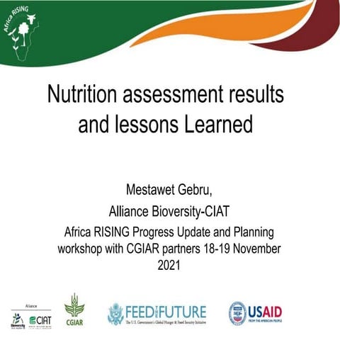 Nutrition assessment 2021