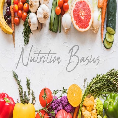 NUTRITION BASICS IN PUBLIC HEALTH FOR MOTHERs AND BABIES