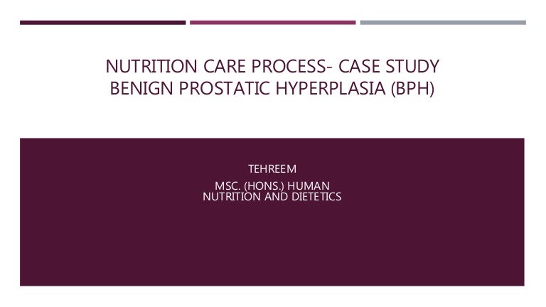 benign prostatic hyperplasia nutrition)