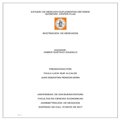 Nutrition Center Plus - Suplementos Dietarios