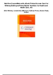 Nutrition coursemate with ebook pri...