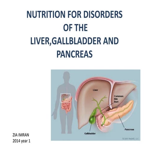 Nutrition for disorders year 1 2014