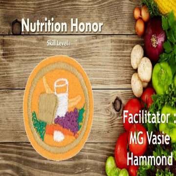 Nutrition honor