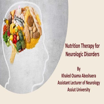 Nutrition in neurological disorders