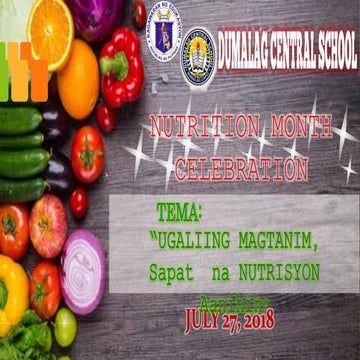 Nutrition month slides