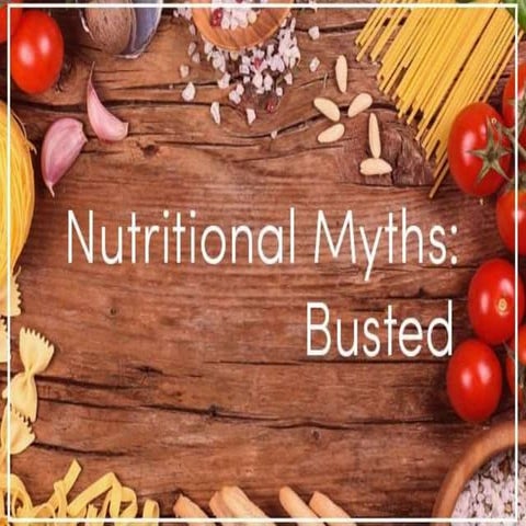 Nutrition myths