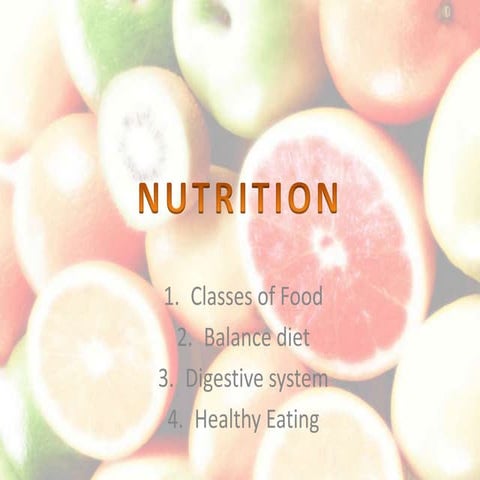 NUTRITION 