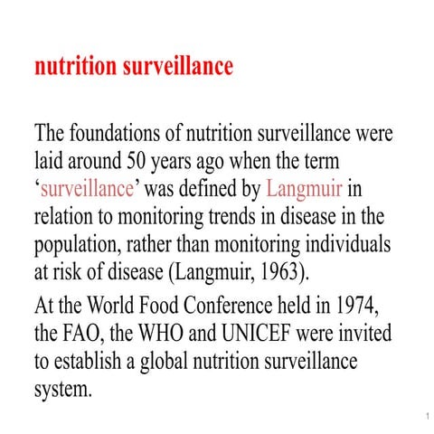 nutrition and their importance , impacts