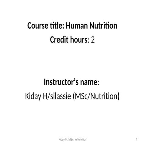 Fundamentals Of Public Health Nutrition Ppt Ppt