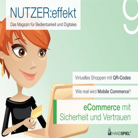 NUTZER:effekt #9 - Magazin für Bedienbarkeit und Digitales