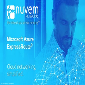 Nuvem Networks NaaS for Azure ExpressRoute