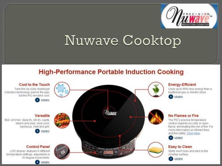Nuwave cooktop