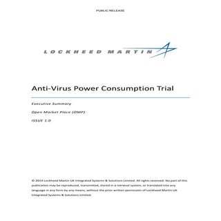 Av power consumption trial executiv...