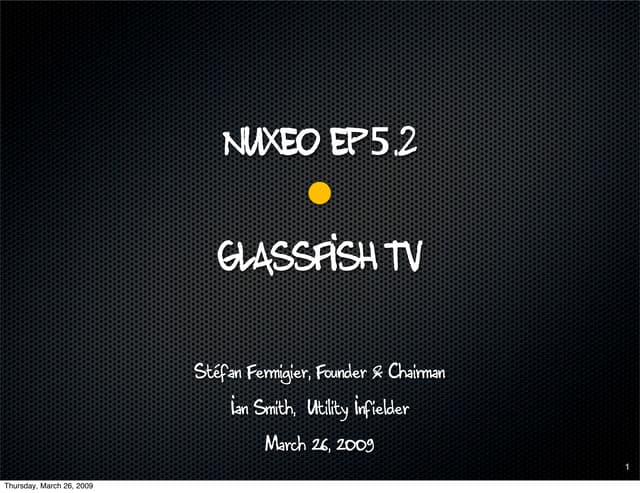 Nuxeo 5.2 Glassfish