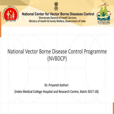National Vector Borne Disease Control Programme