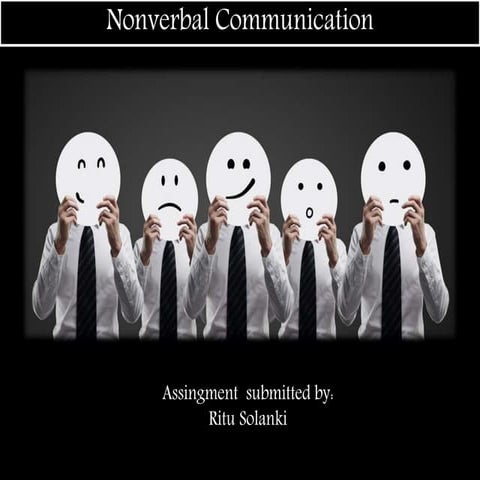 Non Verbal communication