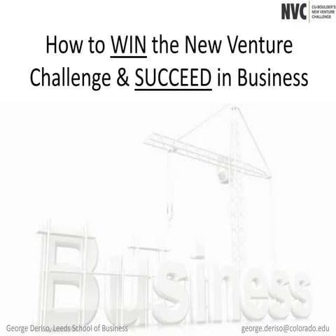 Nvc 2013 presentation