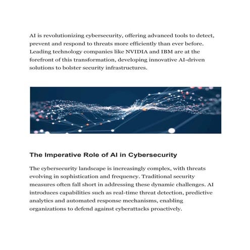 NVIDIA and IBM’s Contribution to Agentic AI for Cybersecurity with Increased ...