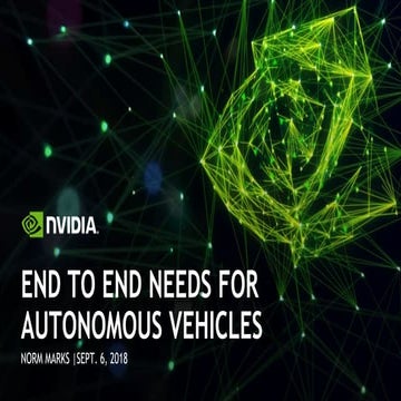 Nvidia needsfor atonomousvehicles