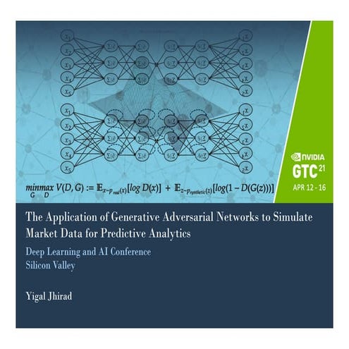 Nvidia+s32049+yigal jhirad+the application of generative adversarial networks...
