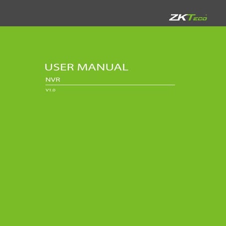 Nvr user manual v1.0 zk 20150814