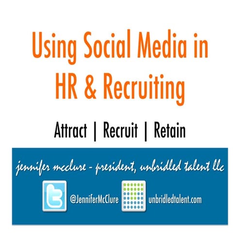 NVSHRM - Using Social Media in HR & Recruiting