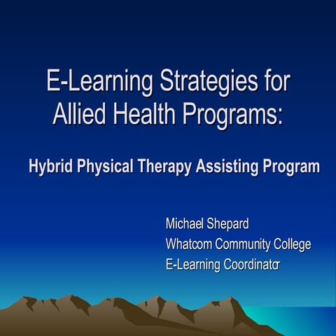 Nw E Learning Conference