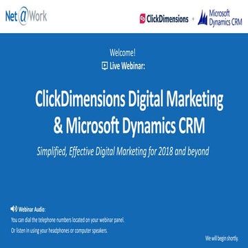 Digital Marketing Automation Built for Microsoft Dynamics 365