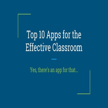 Top 10 apps