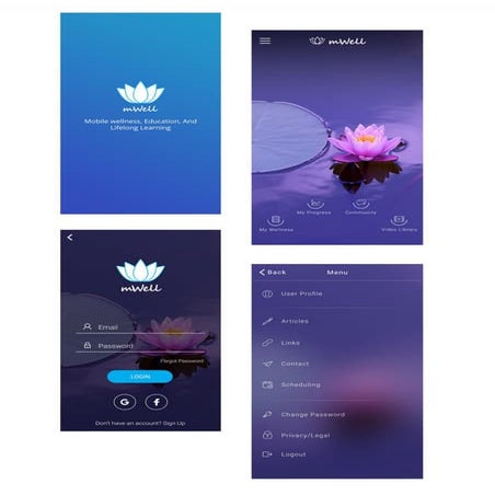 Wellness mobile application