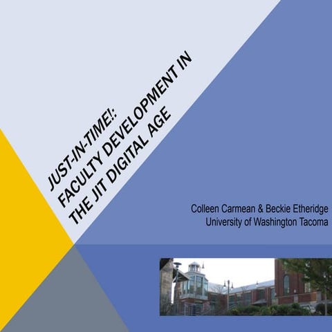 JIT Faculty Development