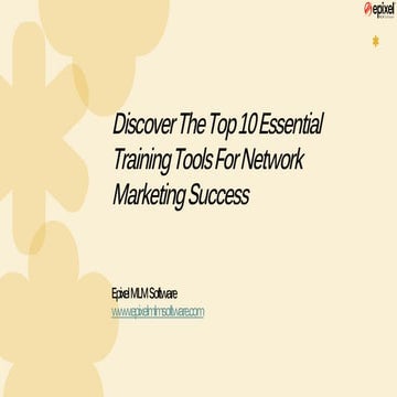 Enhance Distributor Performance with These Training Tools | PDF