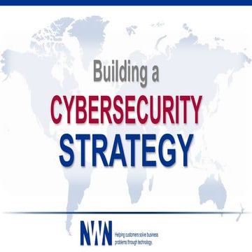Building a security strategy?