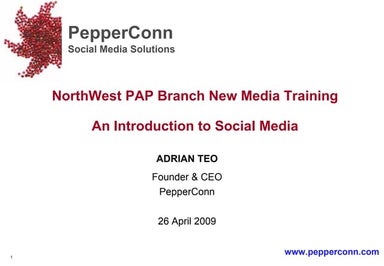 Introduction to Social Media