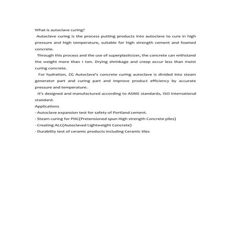What is autoclave curing | DOC