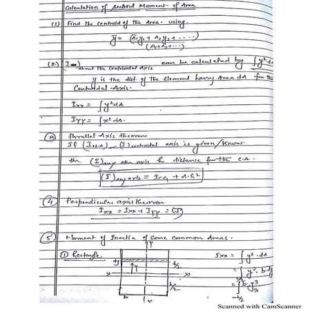 Shear Stresses in Beams