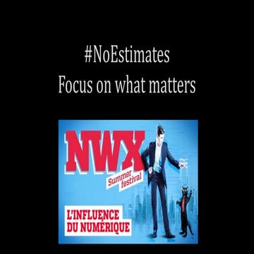 NoEstimates