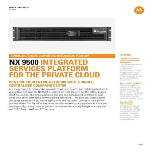 Nx9500 spec-sheet-1211