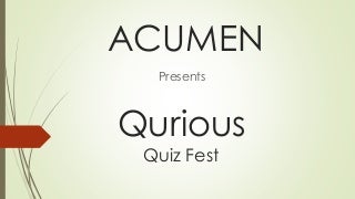 MOVIE AND TV QUIZ Finals