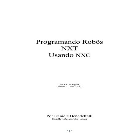 Nxt Bricx | PDF