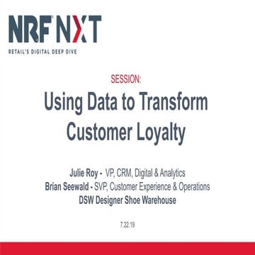 Using data to transform customer loyalty