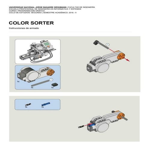 Nxt color sorter | PDF