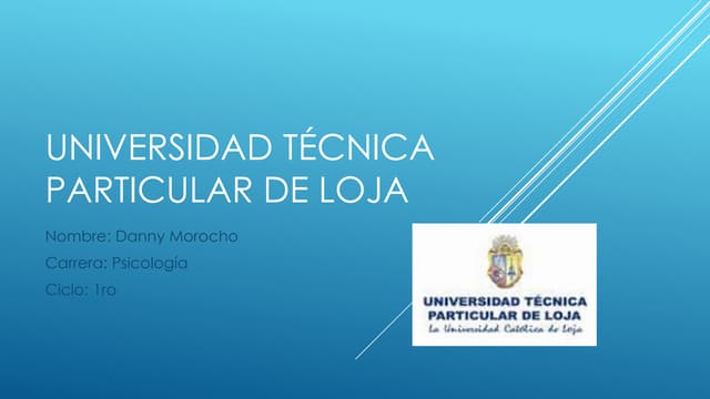 Universidad técnica particular de loja