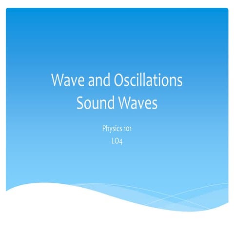Standing waves and music | PPTX